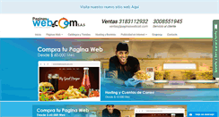 Desktop Screenshot of paginaswebcali.com